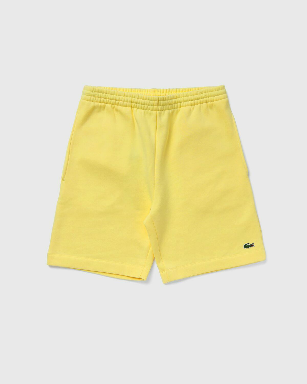 yellow lacoste shorts