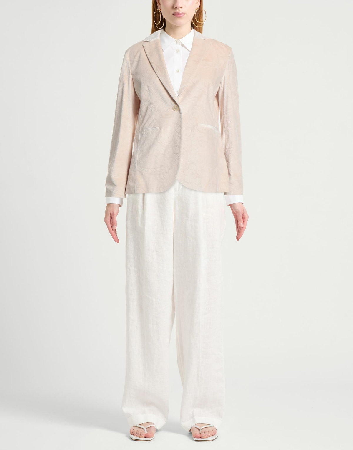 Circolo 1901 Womens Blazer in Beige