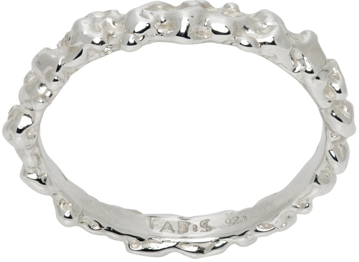 Photo: FARIS Silver Roca Band Ring