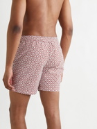 ORLEBAR BROWN - Standard Merlin Mid-Length Printed Swim Shorts - Pink