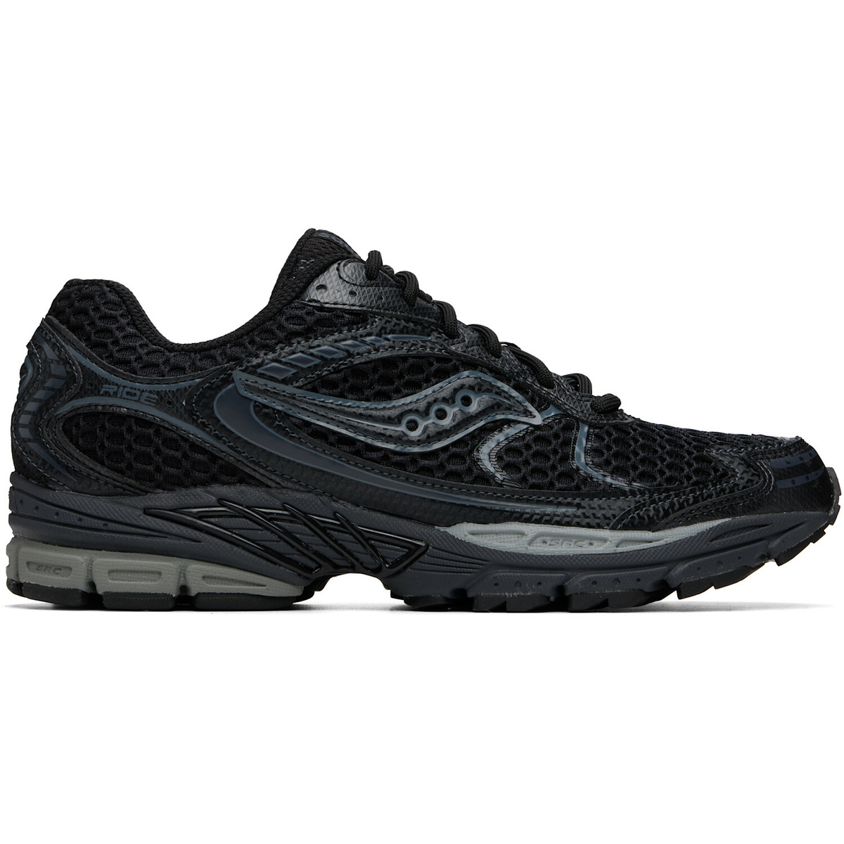 Saucony Black Progrid Ride 1 Sneakers