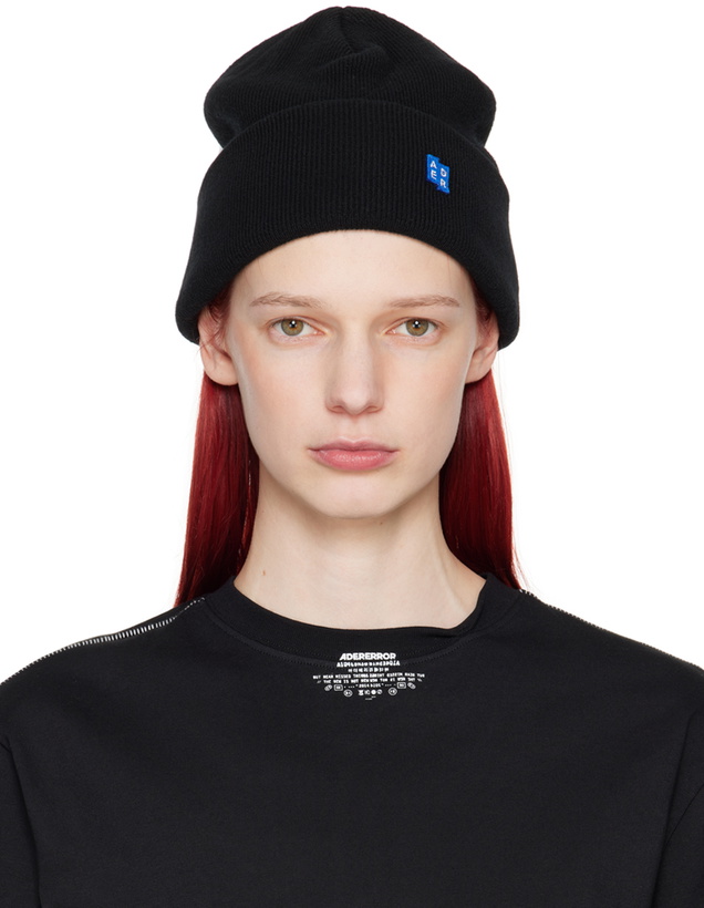Photo: ADER error Black Cotton Beanie