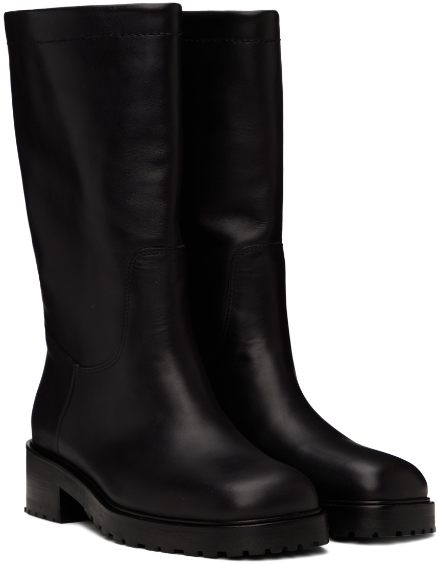 Maryam Nassir Zadeh Black Belmont Boots