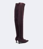 Proenza Schouler Suede over-the-knee boots