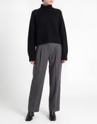 Laneus Womens Turtleneck in Black