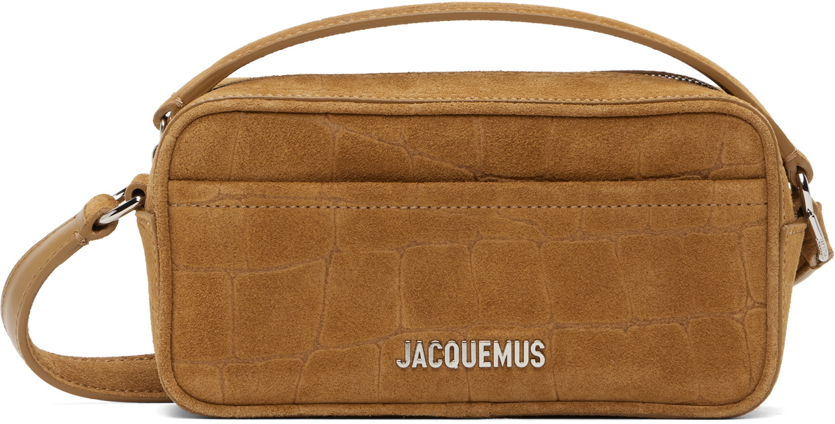 JACQUEMUS タン La Croisiere \"The large Bambin。' バッグ Tan La Croisière 'The large Bambino' Bag by JACQUEMUS on Sale