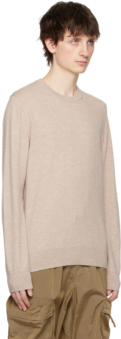 Filippa K Beige Crewneck Sweater