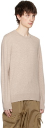 Filippa K Beige Crewneck Sweater
