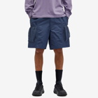 Nike Men's ACG Snowgrass Cargo Shorts in Thunder Blue/Summit White