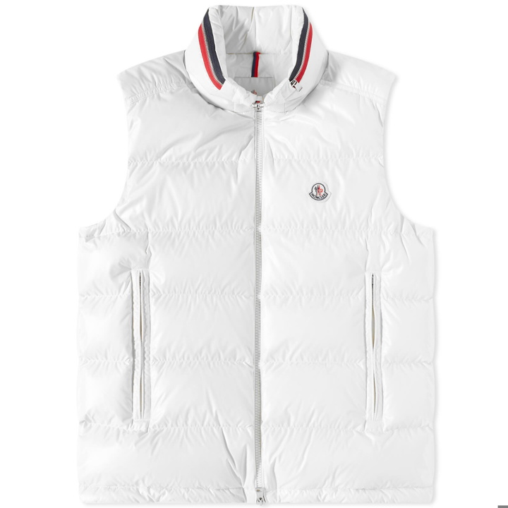 Photo: Moncler Men's Ouse Hooded Down Gilet in White