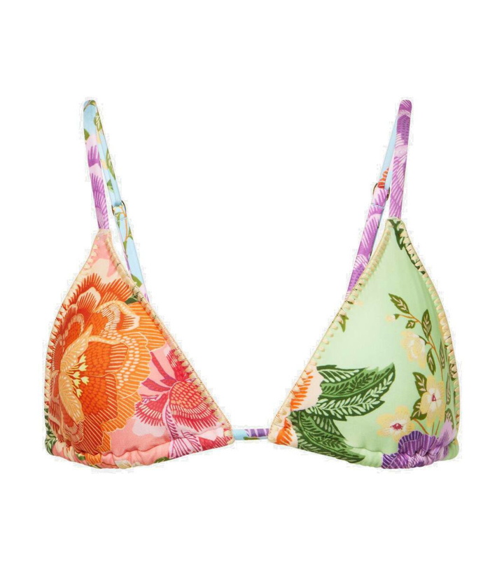 Photo: Farm Rio Flower Scarves bikini top