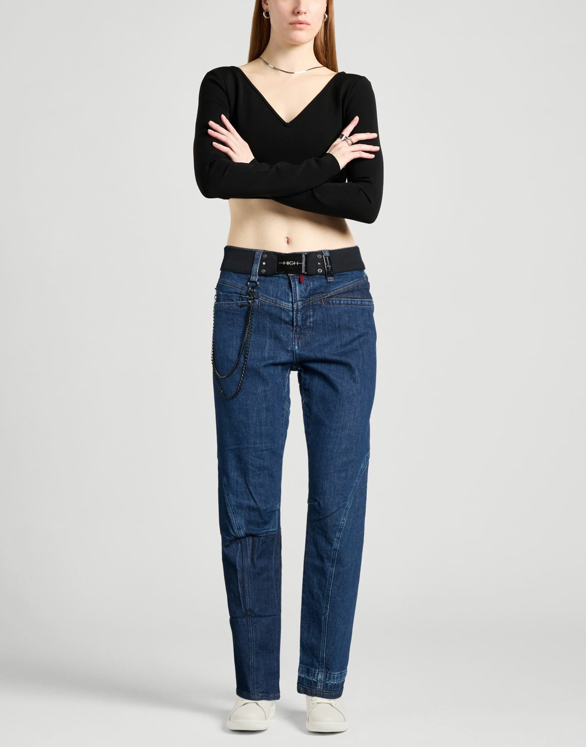 High Womens Jeans in Blue
