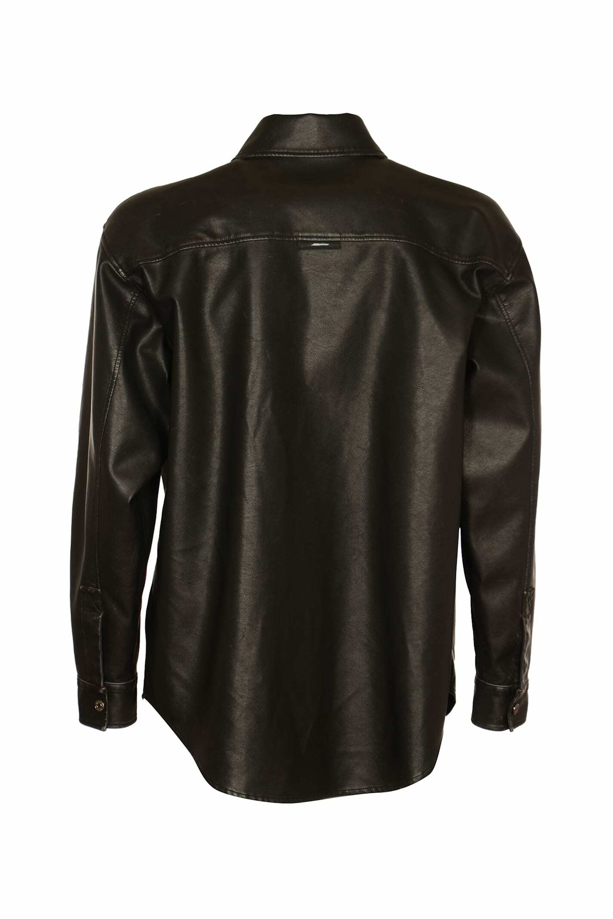 MSGM Long Sleeved Press-stud Shirt