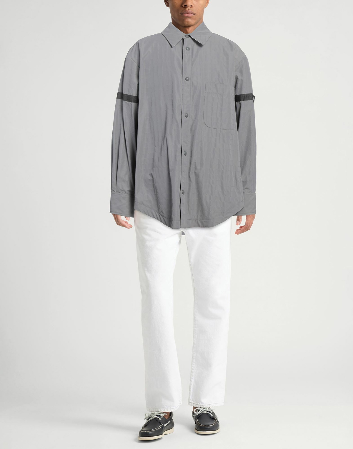 Thom Browne Mens Jacket in Grey