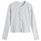 Samsøe Samsøe Women's Sajune Long Sleeve Cardigan in Light Grey Mel.