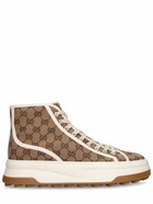 GUCCI - Gg Tennis Treck Canvas Sneakers