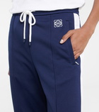 Loewe - Anagram high-rise sweatpants