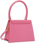 JACQUEMUS Pink 'Le Grand Chiquito' Top Handle Bag
