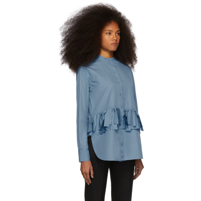 Ports 1961 Blue Tie-Knot Waist Shirt