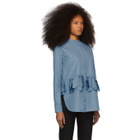 Ports 1961 Blue Tie-Knot Waist Shirt