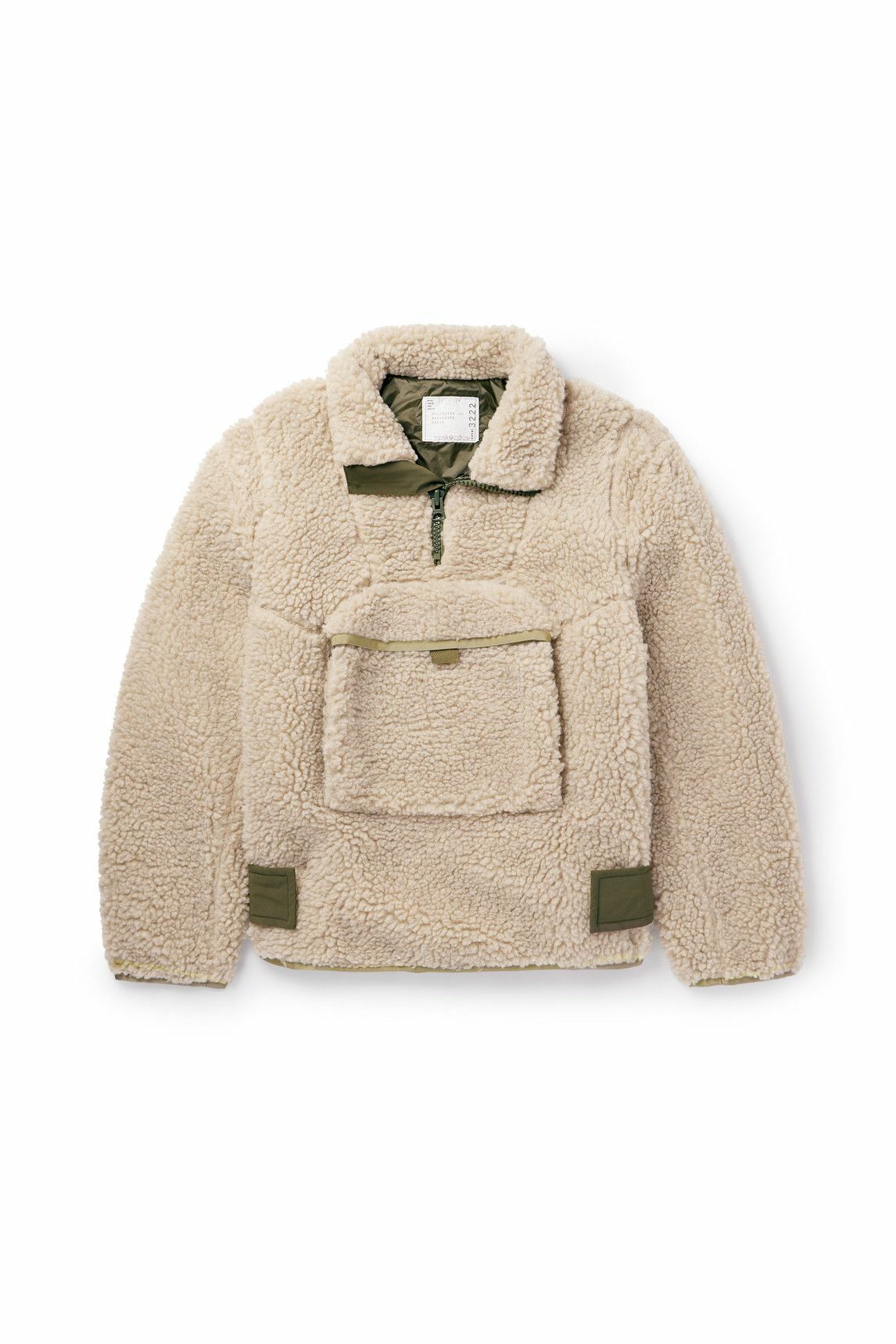 【Na.e】Half Sleeve Soft Jacket ベージュ Men's Half Zip Shell Jacket | EvoShield