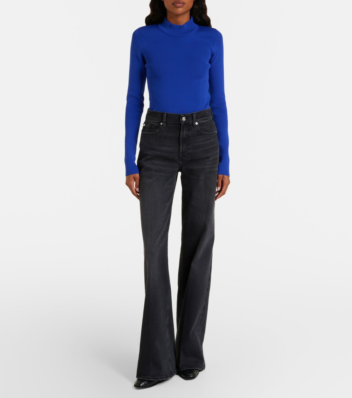 7 For All Mankind Lotta wide-leg jeans