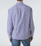 Brunello Cucinelli Striped cotton shirt