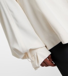 The Frankie Shop Elva cropped trench coat