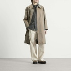 Sage Nation Men's Westminster Overcoat in Tropical Taupe