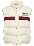 GUCCI - Padded Nylon Down Jacket W/web