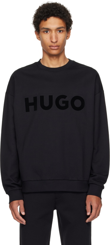 Photo: Hugo Black Oversize-Fit Sweatshirt