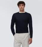 Zegna Ribbed-knit wool sweater