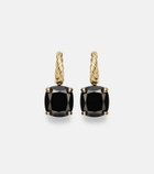 David Yurman Marbella 18kt gold drop earrings with onyx