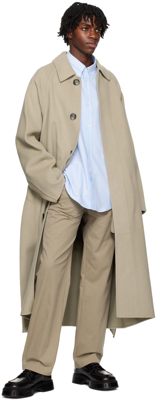 AMI Alexandre Mattiussi Blue Ami De Cœur Shirt