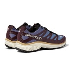 Salomon - XT-4 Advanced Rubber-Trimmed Coated-Mesh Running Sneakers - Blue