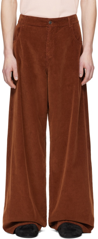 Photo: The Row Brown Chani Trousers