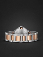 Cartier - Ballon Bleu De Cartier Automatic 42mm 18-Karat Rose Gold and Stainless Steel Watch, Ref. No. W2BB0034