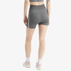 ON Women's Studio Knit Cycling Shorts in Rock/Glacier