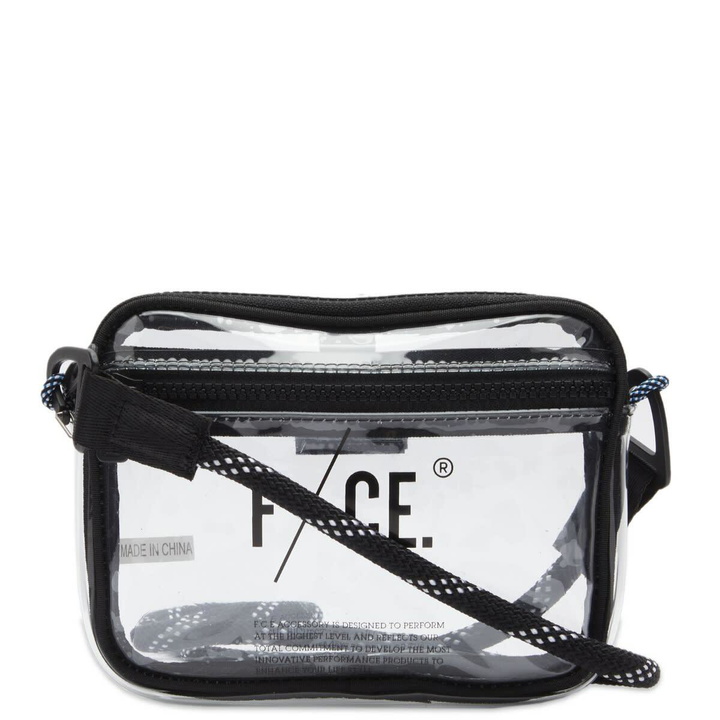 Photo: F/CE. Men's PVC POCHETTE in Clear