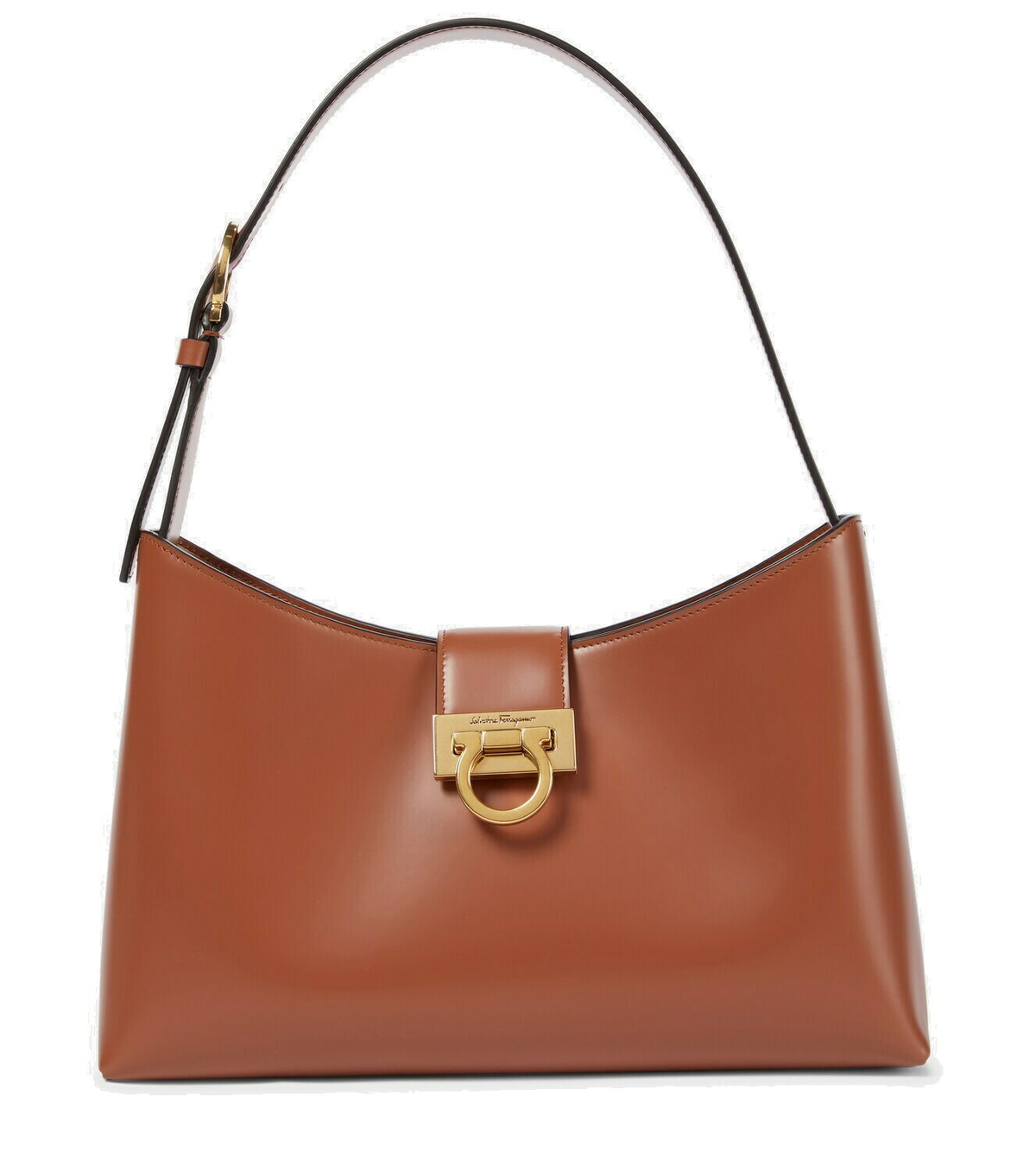 Ferragamo Trifolio Small leather shoulder bag Salvatore Ferragamo - Main Image
