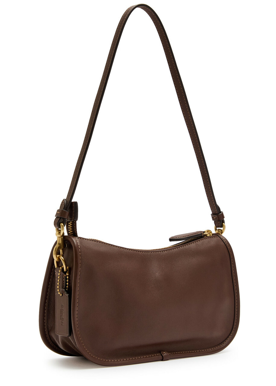 Coach Waverly Leather Shoulder bag - Brown - One Size