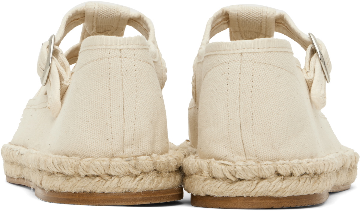 Bode Off-White Peggy Espadrilles