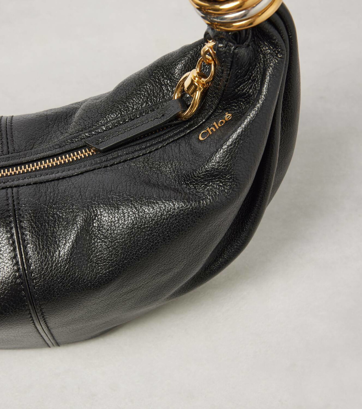 Chloé Banana Small leather shoulder bag