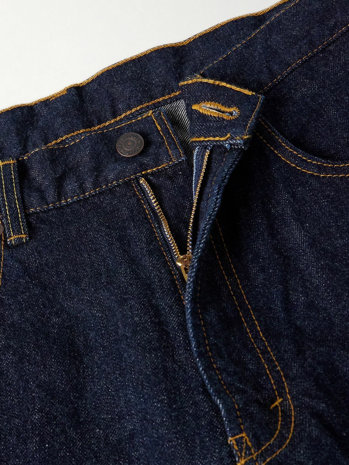 Beams Plus - Wide-Leg Jeans - Blue