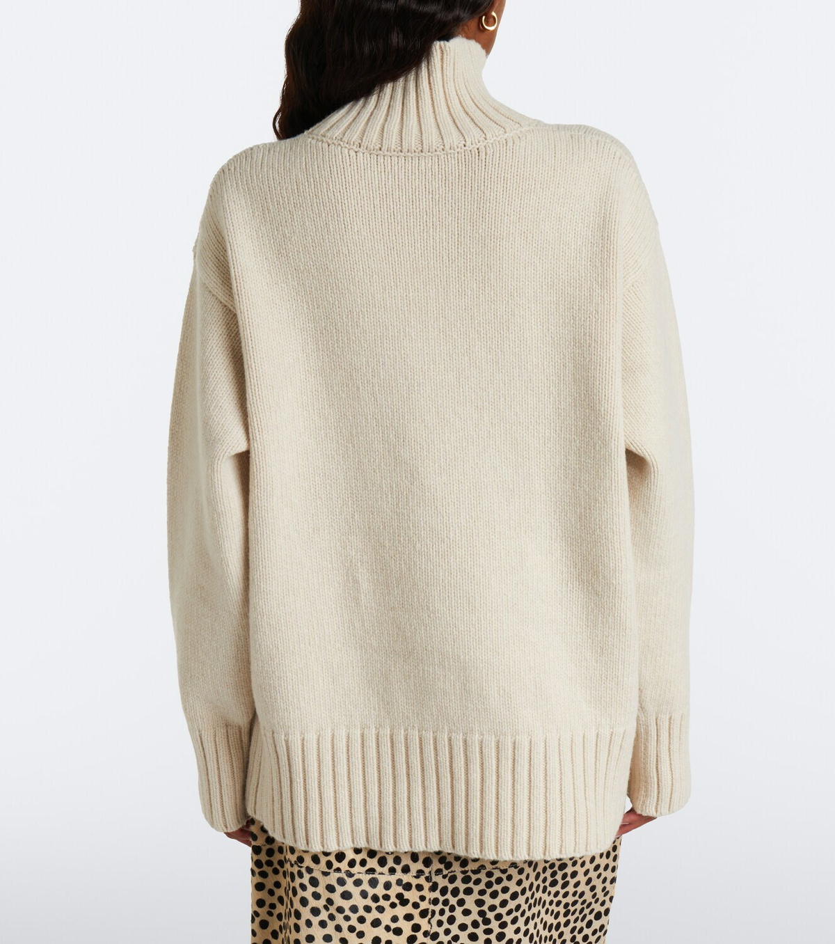 Róhe Wool and cashmere turtleneck sweater