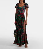 Alexandra Miro Ariana floral maxi skirt