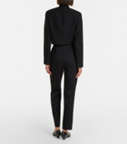 The Row Eranza wool straight pants