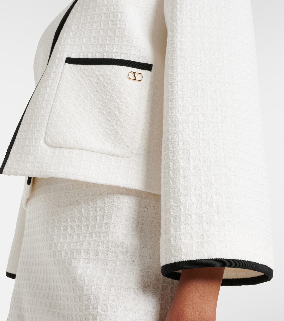 Valentino Cotton tweed jacket