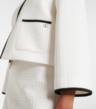 Valentino Cotton tweed jacket