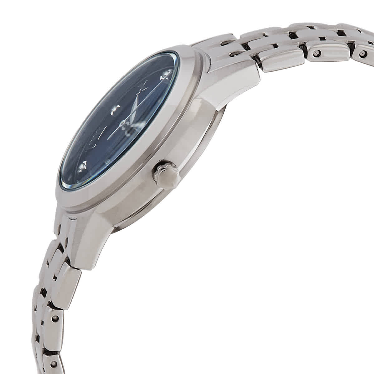 Citizen Quartz Diamond Blue Dial Ladies Watch FE1240-57L